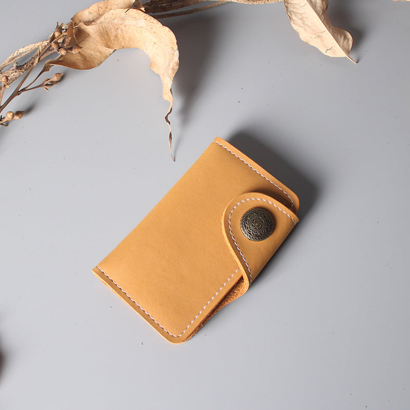 Genuine Leather Car Key Organiser | Unisex Multi-Function Key Pouch with Belt Clip