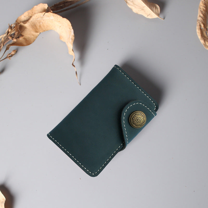 Genuine Leather Car Key Organiser | Unisex Multi-Function Key Pouch with Belt Clip