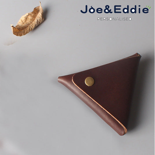 Artisan Leather Pouch - Retro Unisex Organiser for Coins, Earbuds & Cables