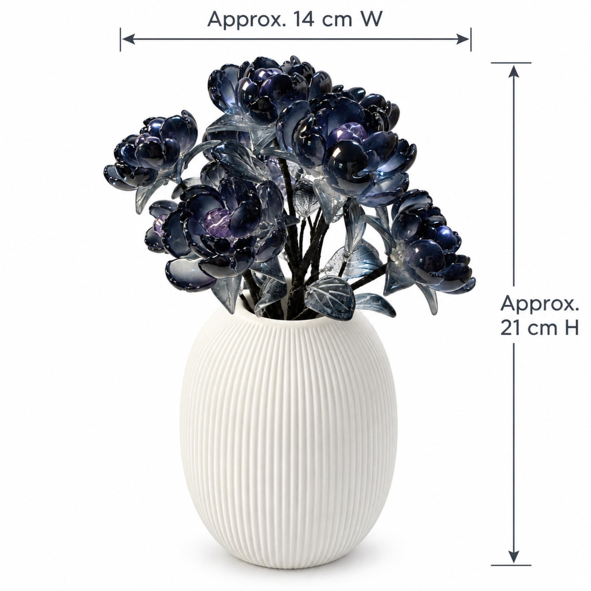 Size guide approx 14 cm wide by 21 cm high